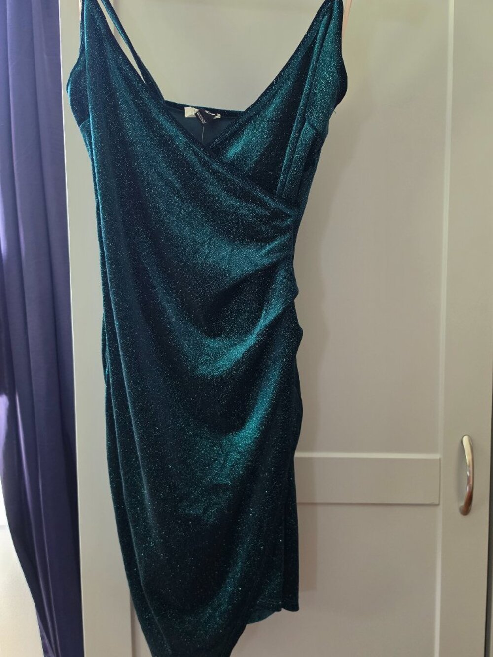 Emerald Glitter dress